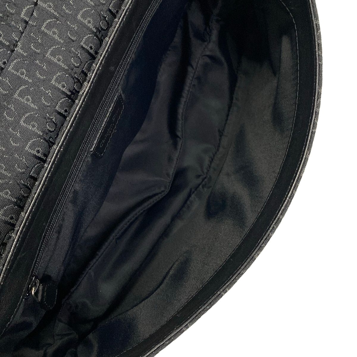 Dior Shoulder Bag Black Leather — view 7
