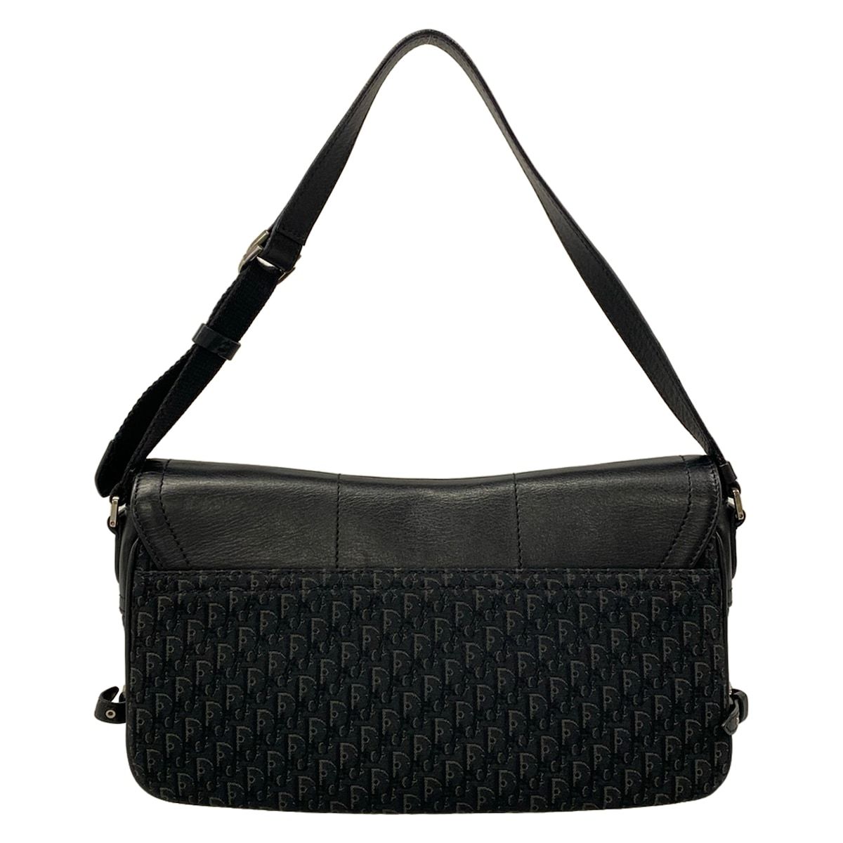 Dior Shoulder Bag Black Leather — view 3