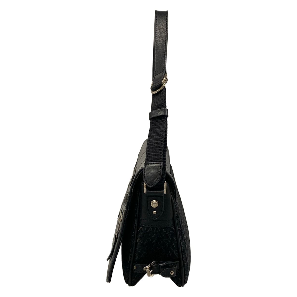Dior Shoulder Bag Black Leather — view 4