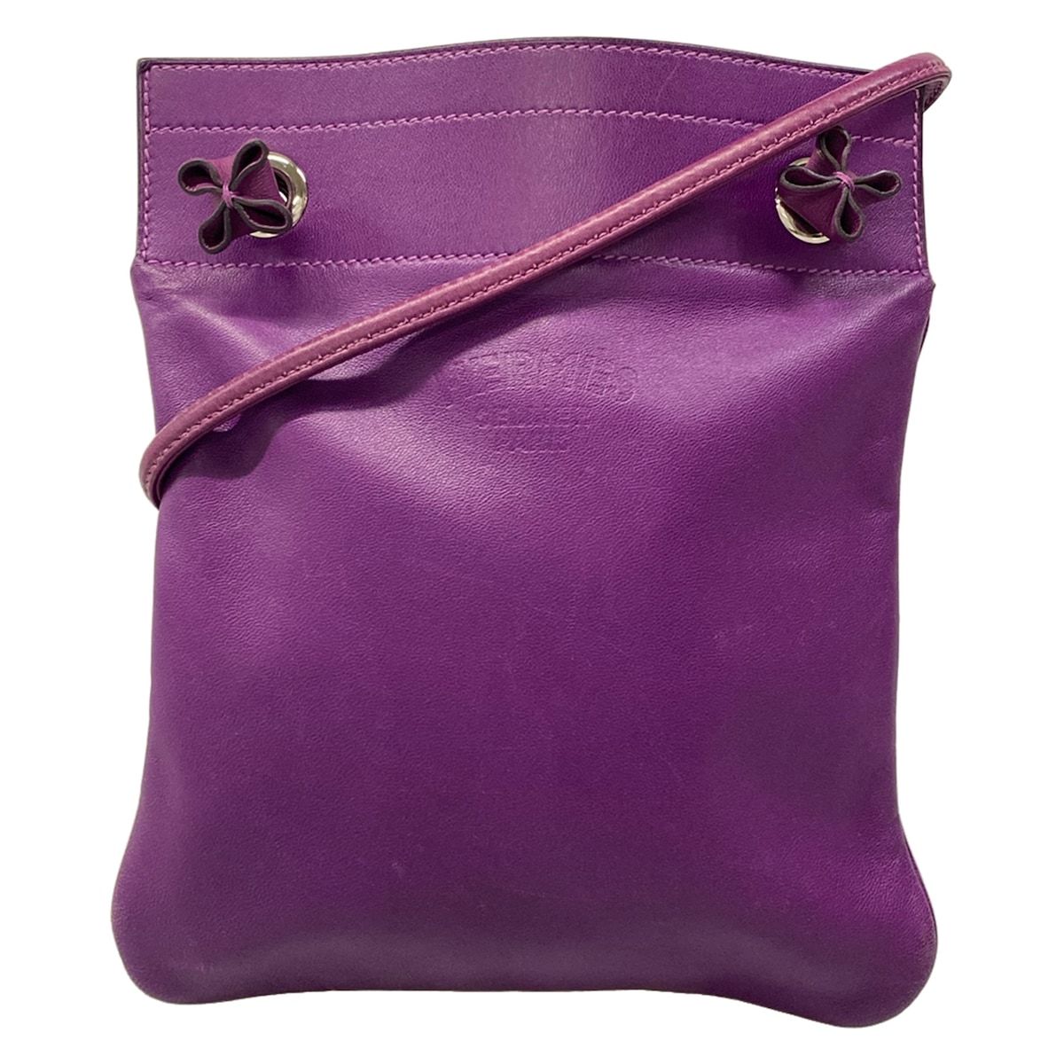 Hermes Shoulder Bag Ari Numini Anemone Silver