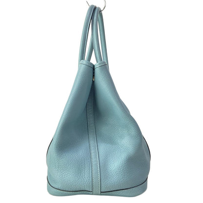 Hermes Tote Garden Party PM Ciel Silver — view 4