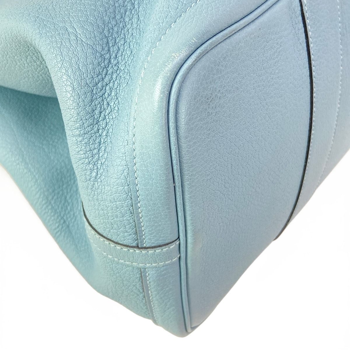 Hermes Tote Garden Party PM Ciel Silver — view 7