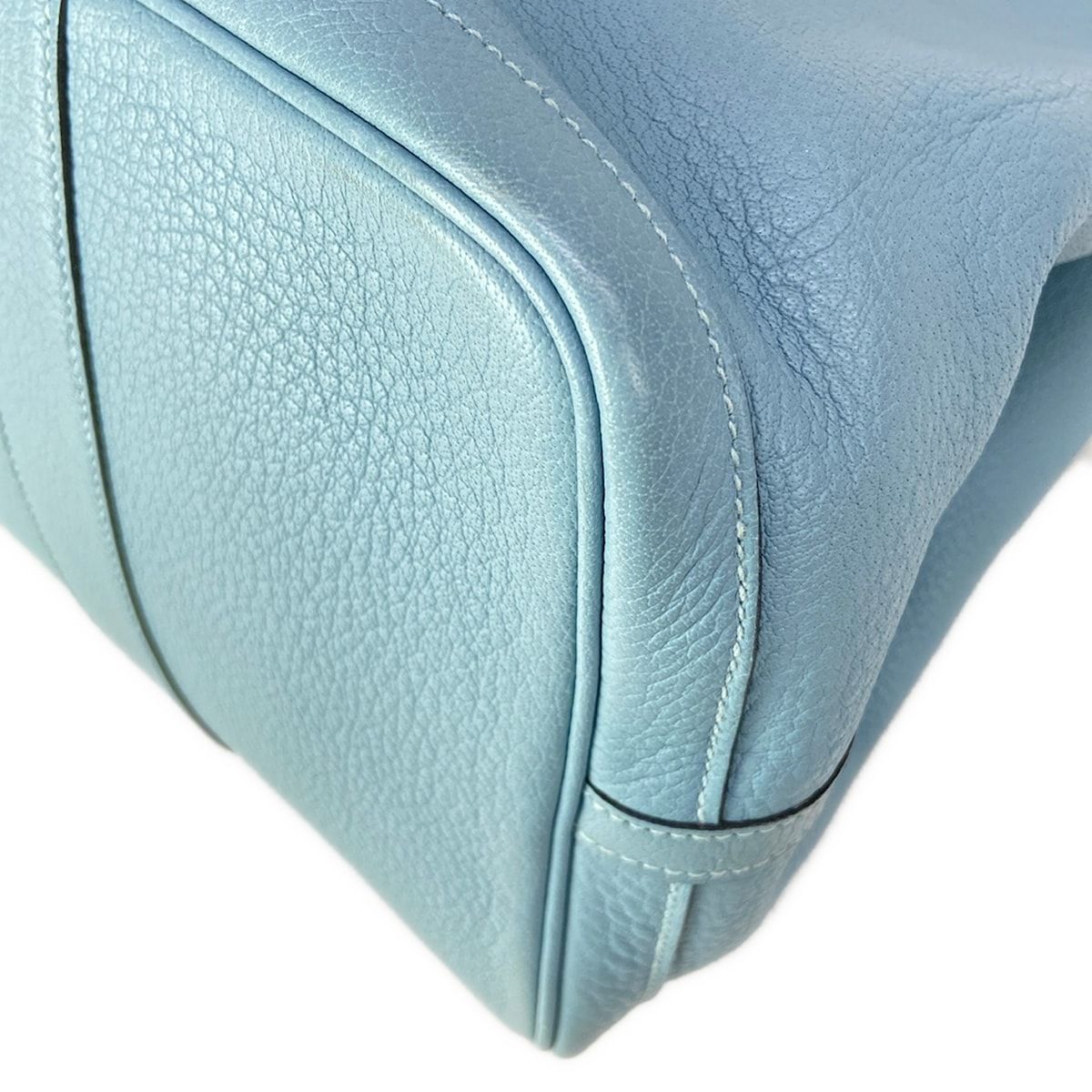 Hermes Tote Garden Party PM Ciel Silver — view 6