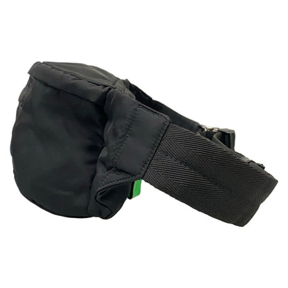 Prada Waist Pouch Black Green — view 4