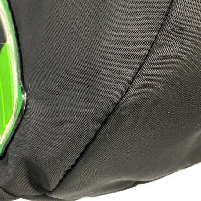 Prada Waist Pouch Black Green — view 6