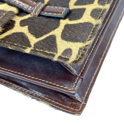 Fendi Handbag Dark Brown Light Leather — view 6