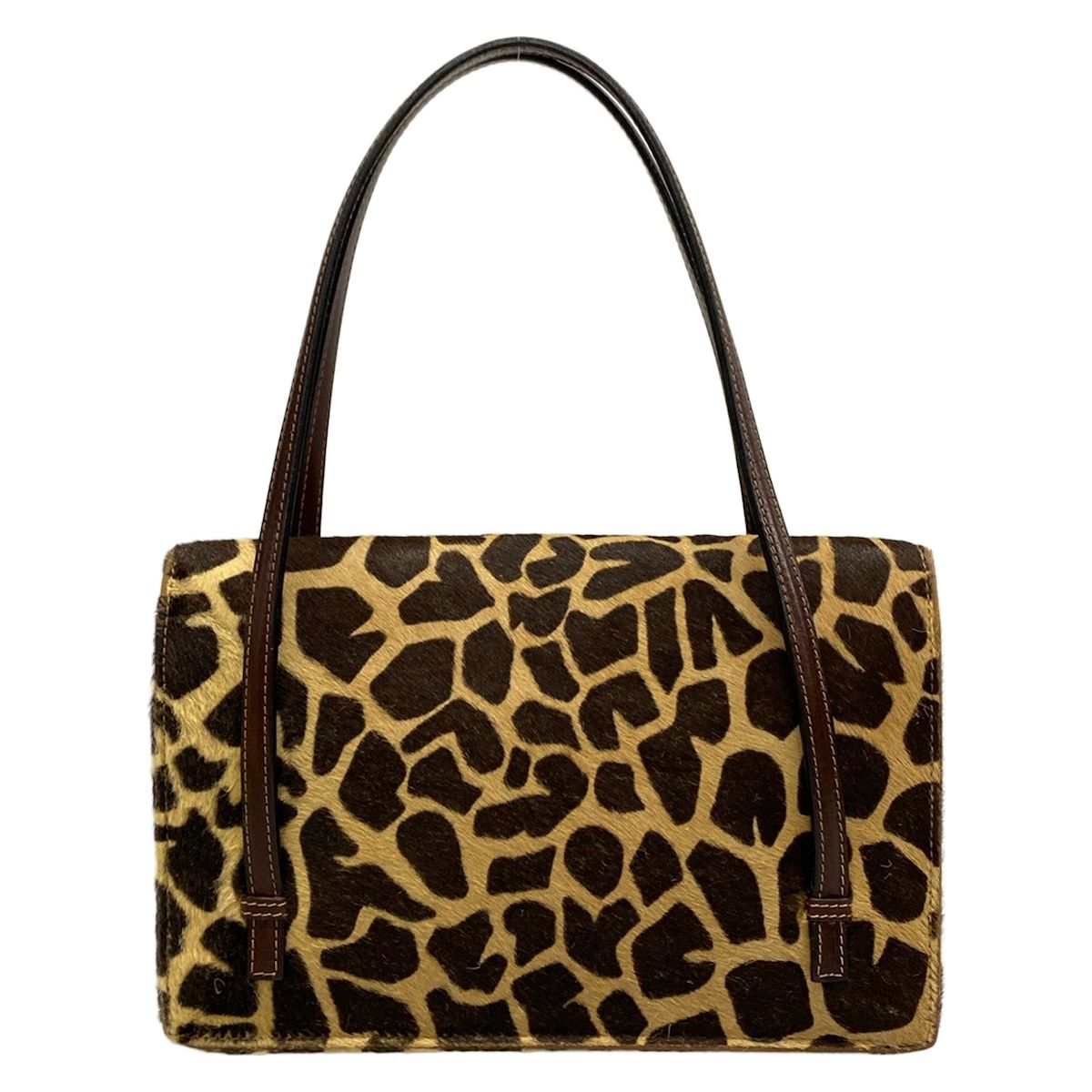 Fendi Handbag Dark Brown Light Leather — view 3