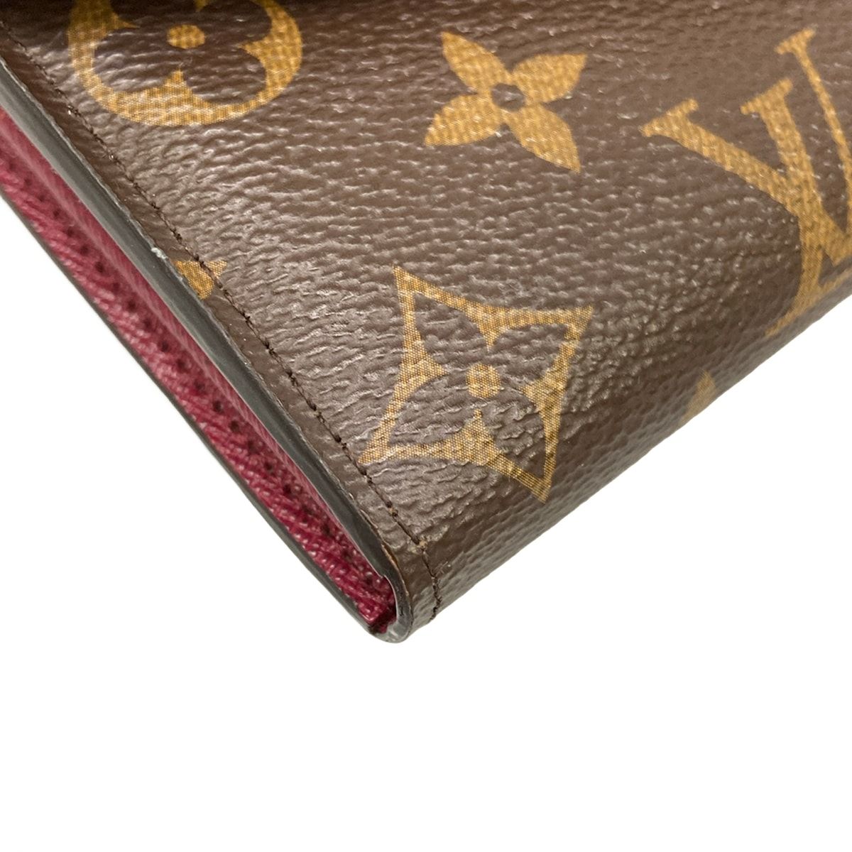 Louis Vuitton Wallet Monogram Portefeuille Sarah Fuchsia — view 7