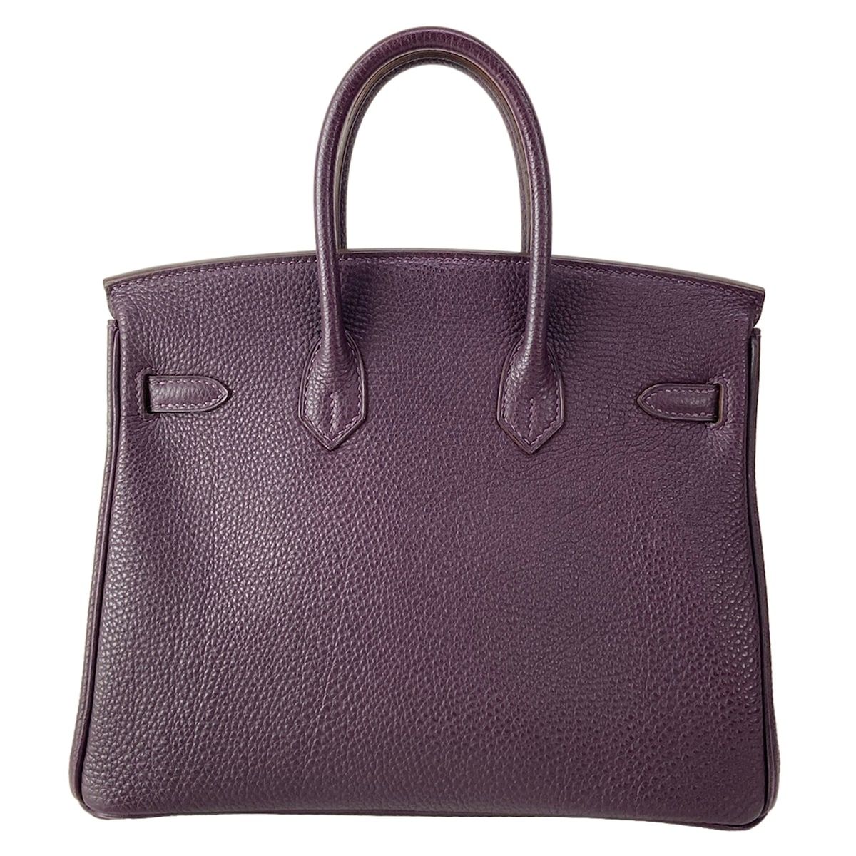 Hermes Handbag Birkin 25 Leysin Silver — view 3