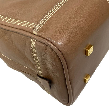 Loewe Handbag Amazona 28 Brown Leather — view 6