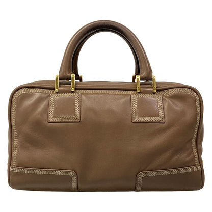 Loewe Handbag Amazona 28 Brown Leather — view 3
