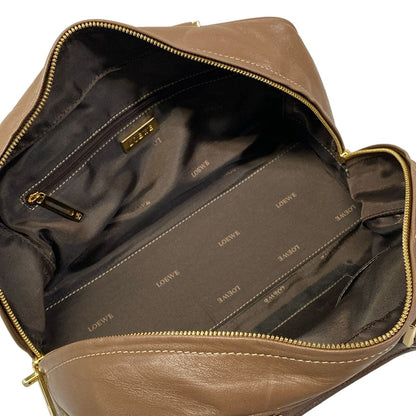 Loewe Handbag Amazona 28 Brown Leather — view 7