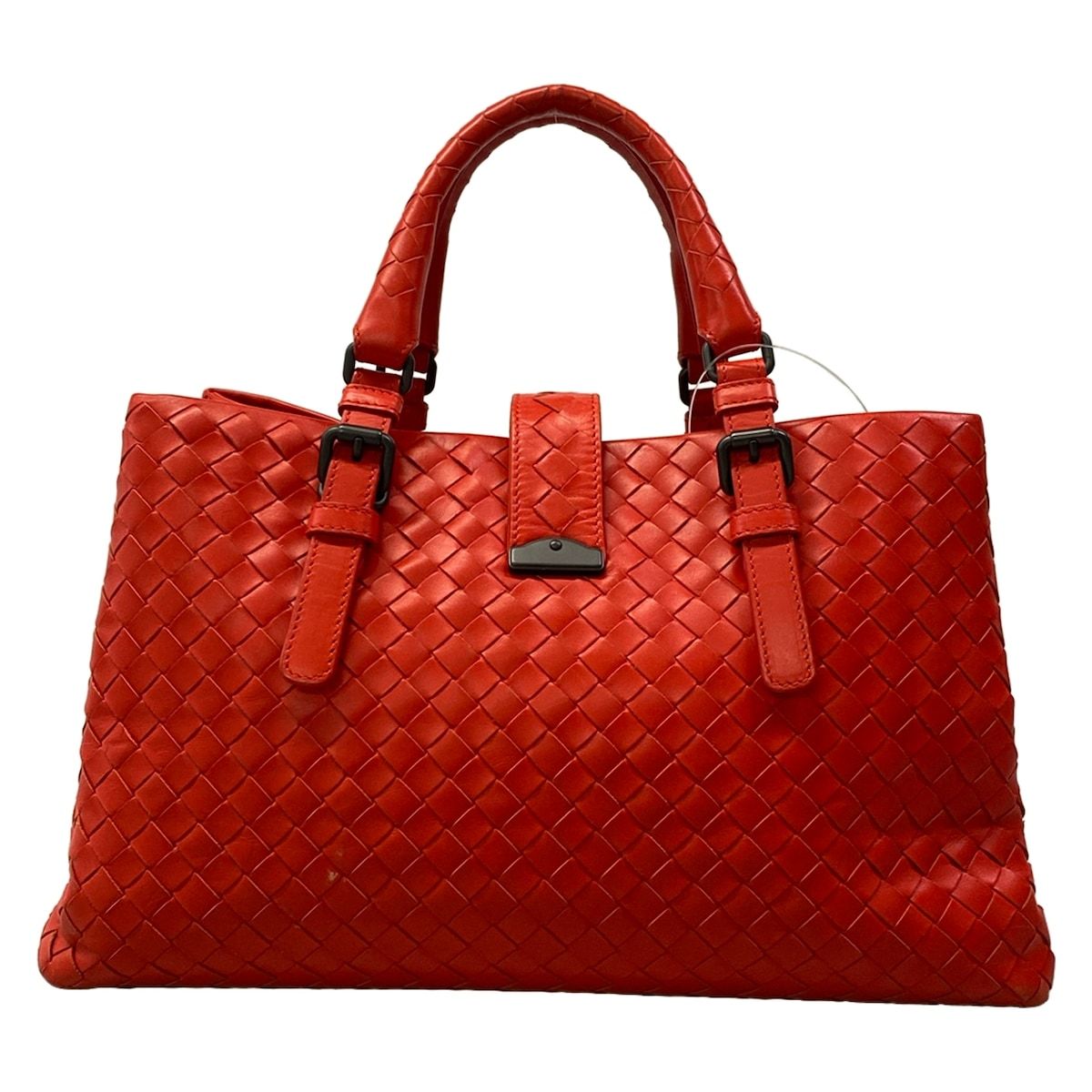 Bottega Veneta Handbag Red Leather — view 3