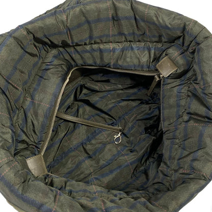 Chanel Handbag Coco Cocoon Dark Green Navy Pink Silver — view 7