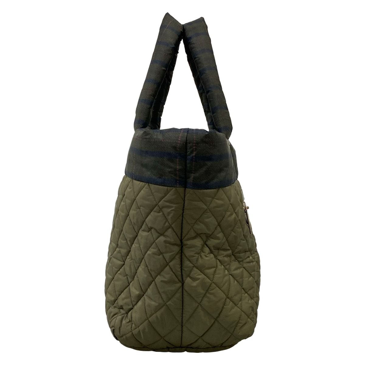 Chanel Handbag Coco Cocoon Dark Green Navy Pink Silver — view 2