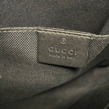 Gucci Shoulder Bag Night Courier GG Supreme Black Red Multi Leather — view 8