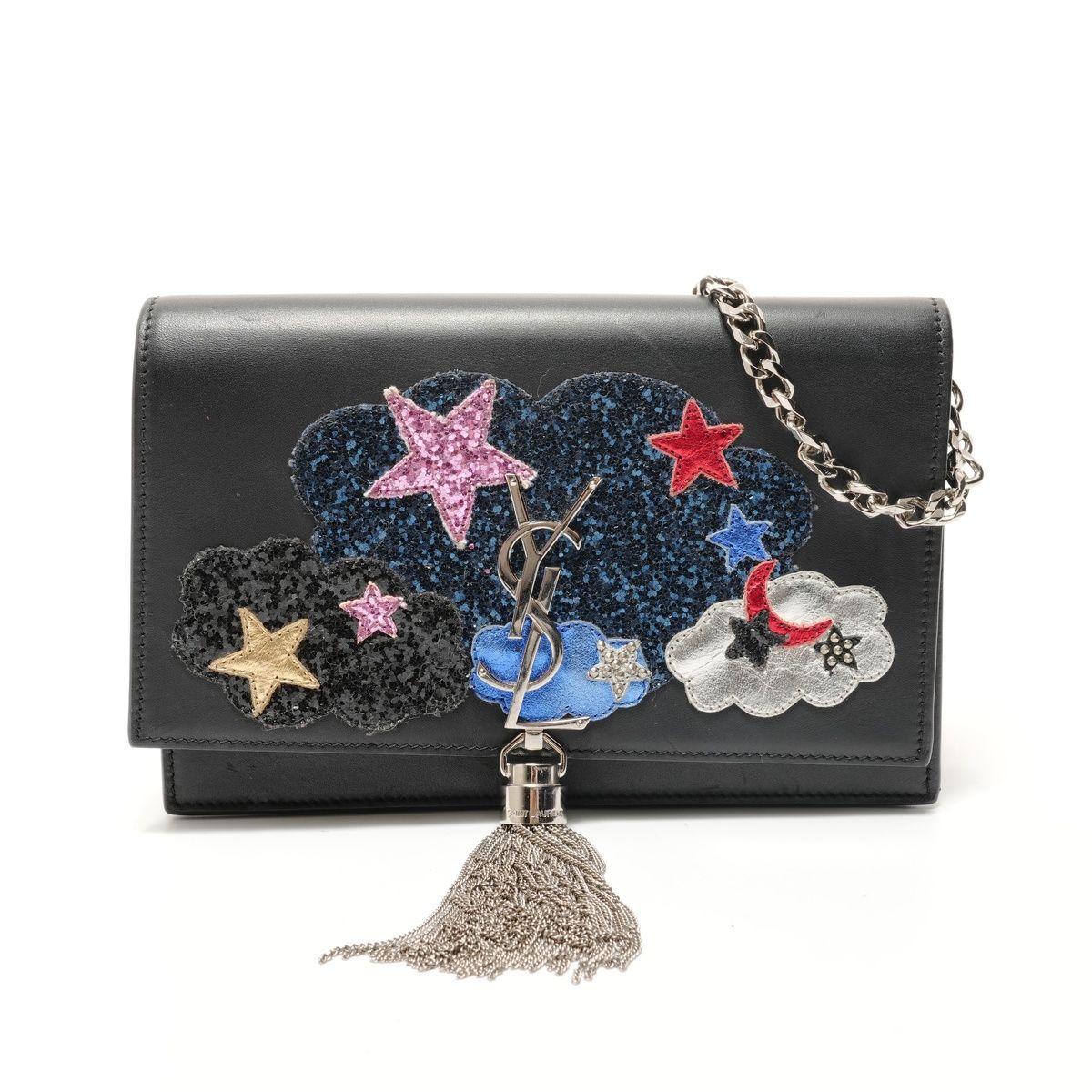 Saint Laurent Shoulder Bag Cloud Star Monogram Kate
