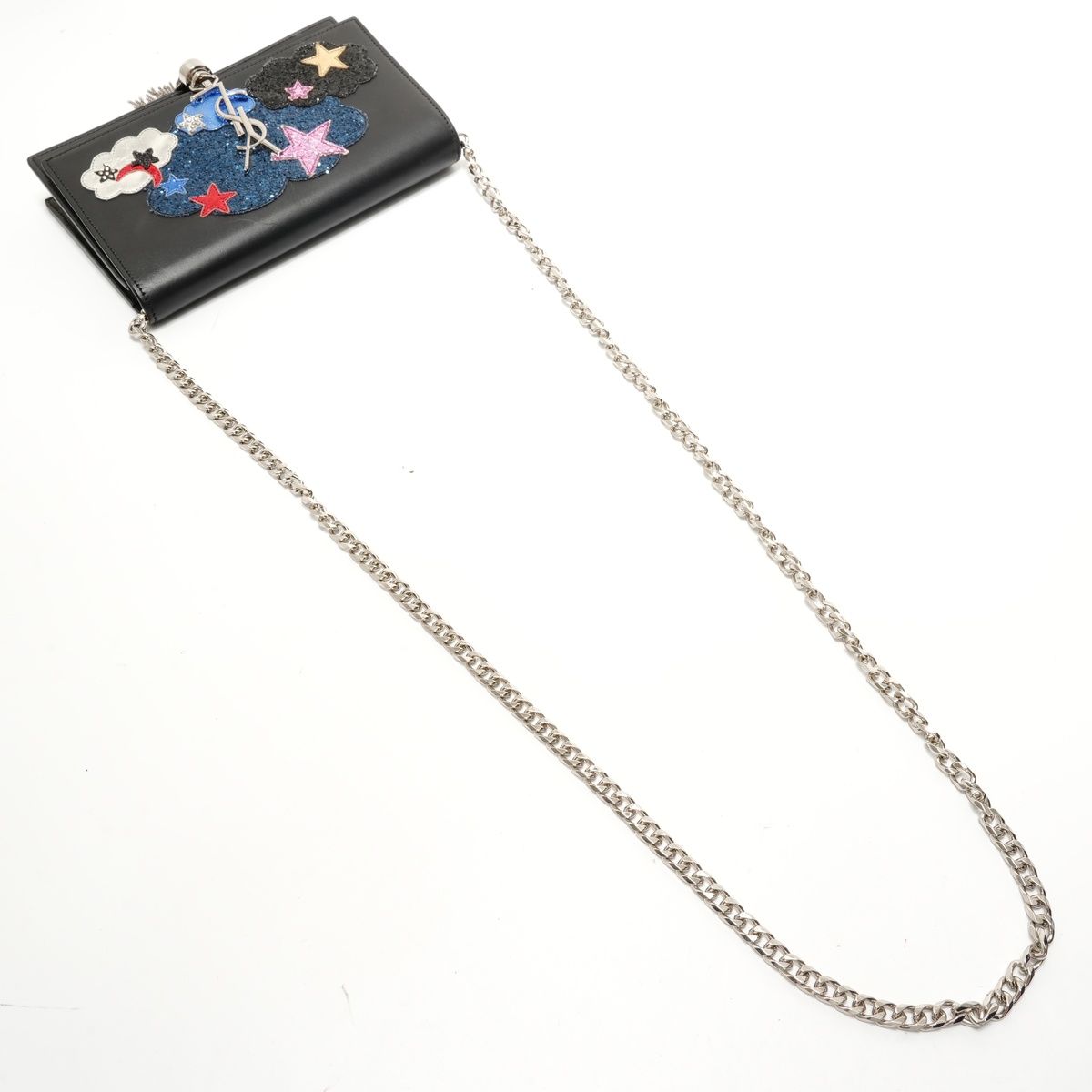 Saint Laurent Shoulder Bag Cloud Star Monogram Kate — view 8