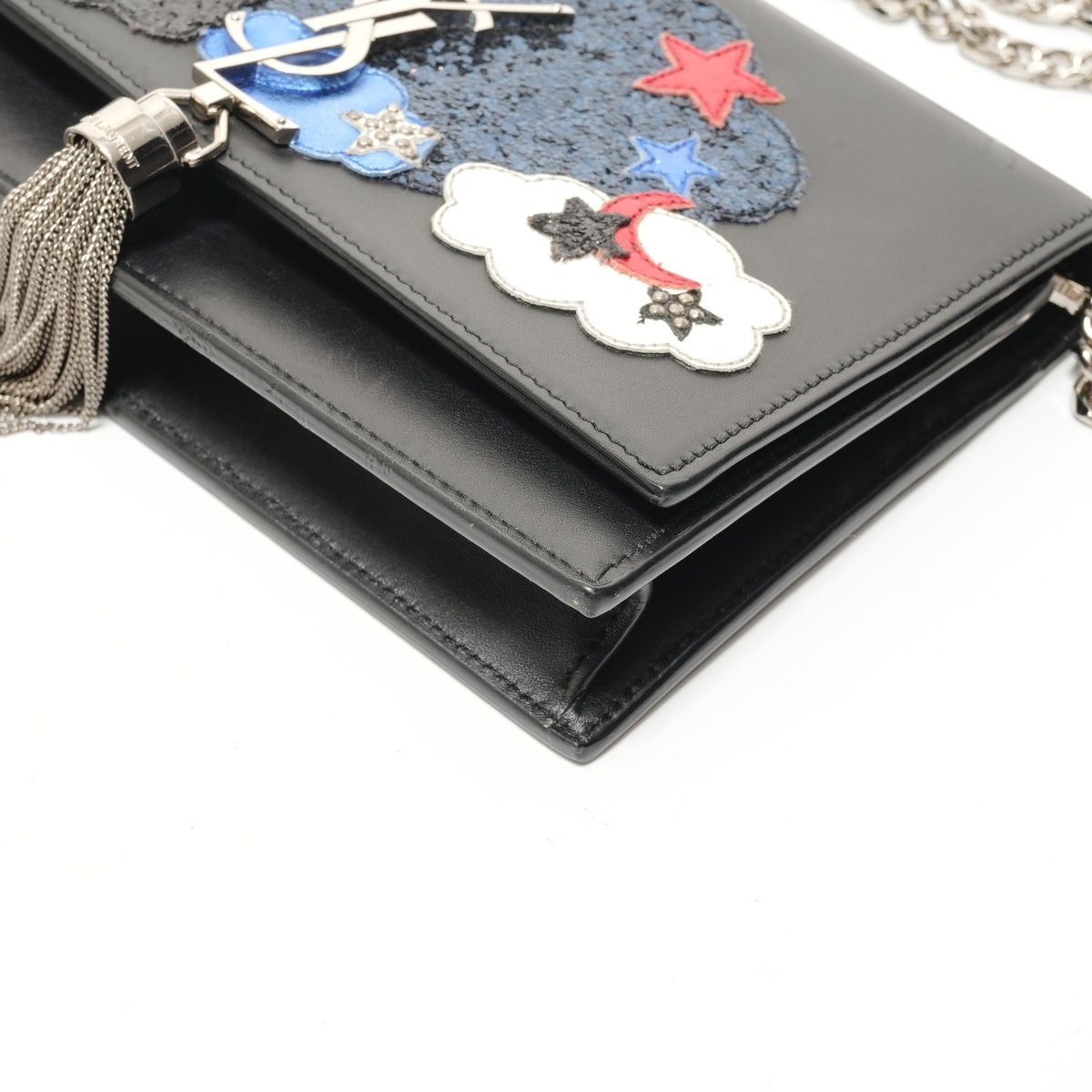 Saint Laurent Shoulder Bag Cloud Star Monogram Kate — view 6