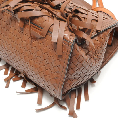 Bottega Veneta Shoulder Bag Intrecciato Fringe — view 6