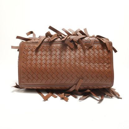 Bottega Veneta Shoulder Bag Intrecciato Fringe — view 7