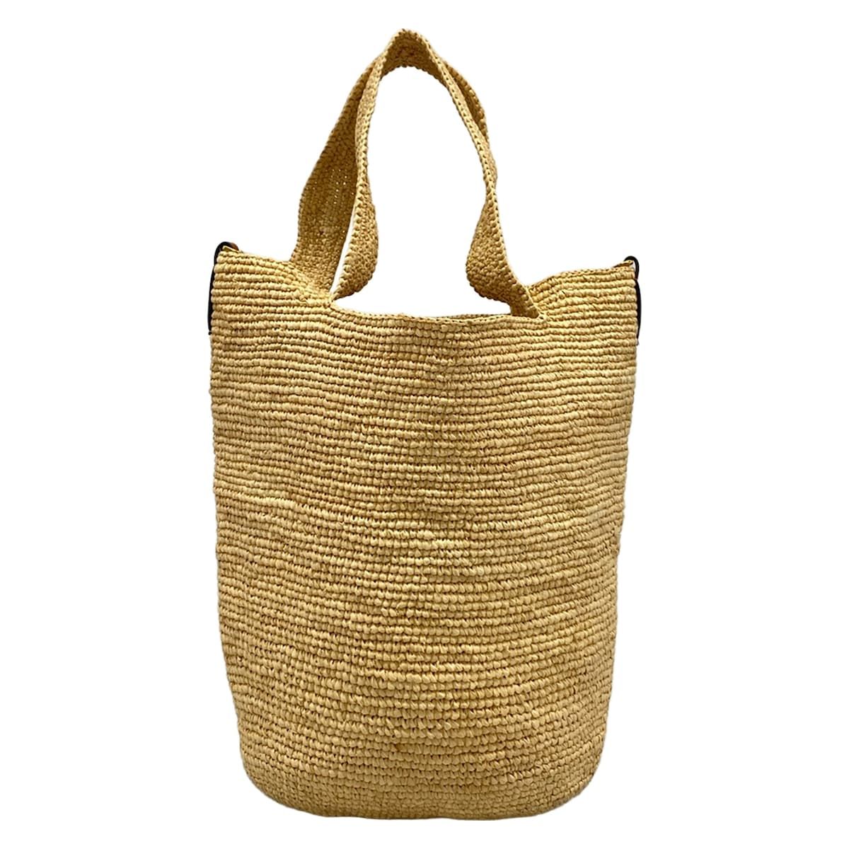 Loewe Tote Slit Mini Beige Brown Basket Leather — view 3