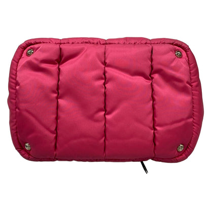 Prada Tote Tessuto Bomber Pink Black — view 5