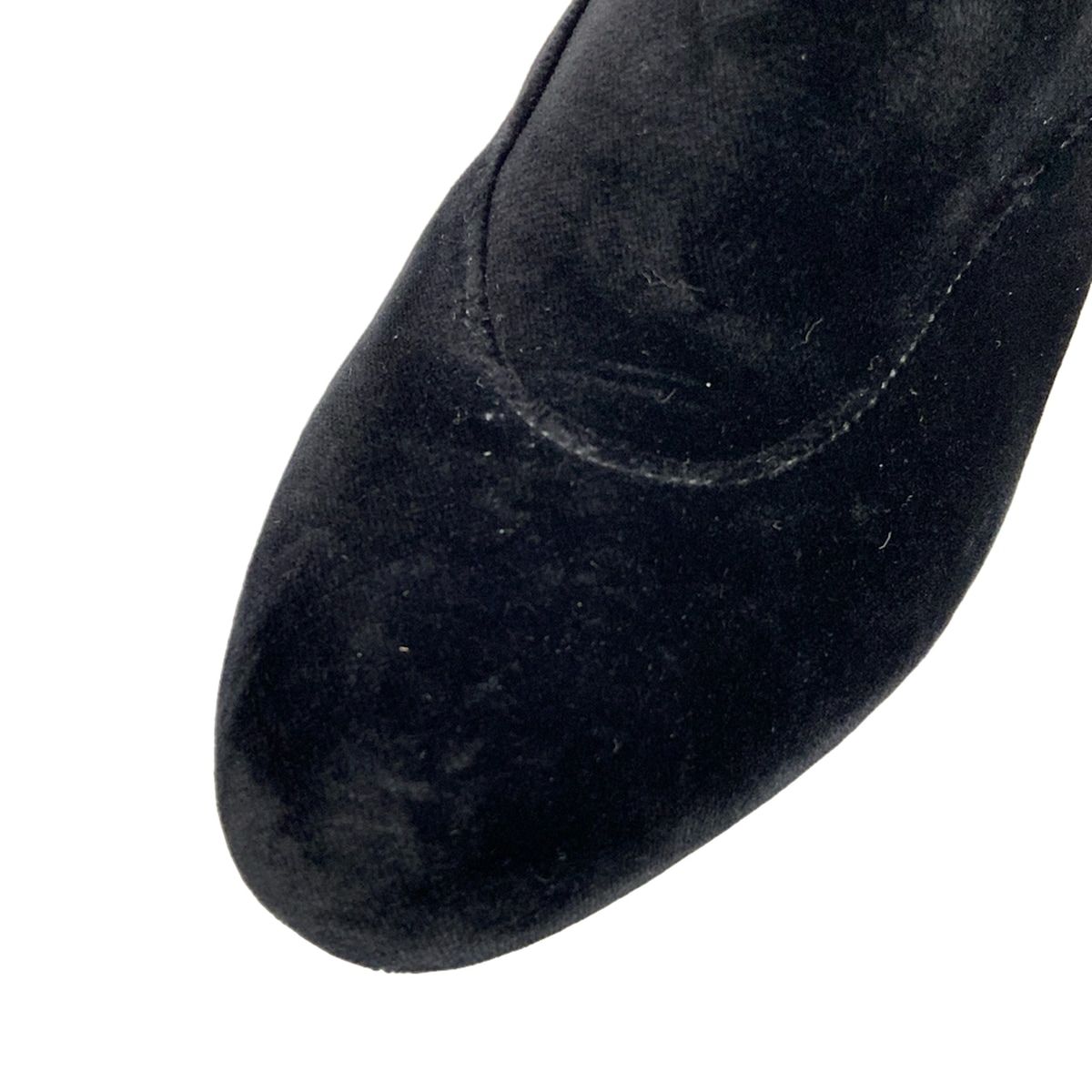 Chanel Short Boots 35 C Black Gold — view 9