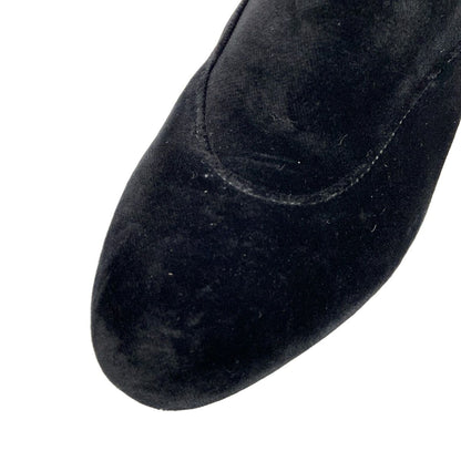 Chanel Short Boots 35 C Black Gold — view 9