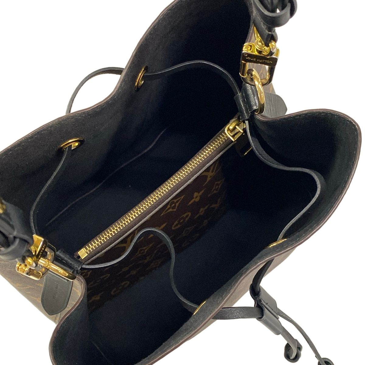 Louis Vuitton Shoulder Bag Monogram Neo Noe Noir — view 7