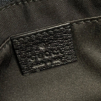 Gucci Shoulder Bag GG Pattern Sherry Black Red Green Leather — view 9