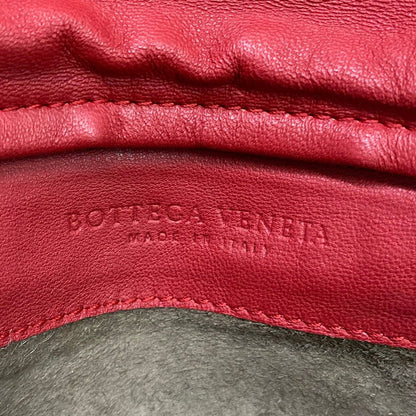Bottega Veneta Clutch Intrecciato Red Leather — view 8