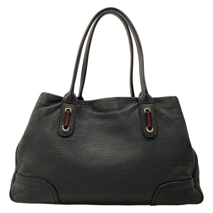 Gucci Tote Princi Black Red Leather — view 3