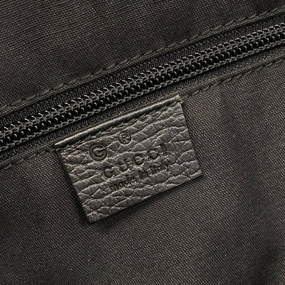 Gucci Boston Bag GG Pattern Black Leather — view 7
