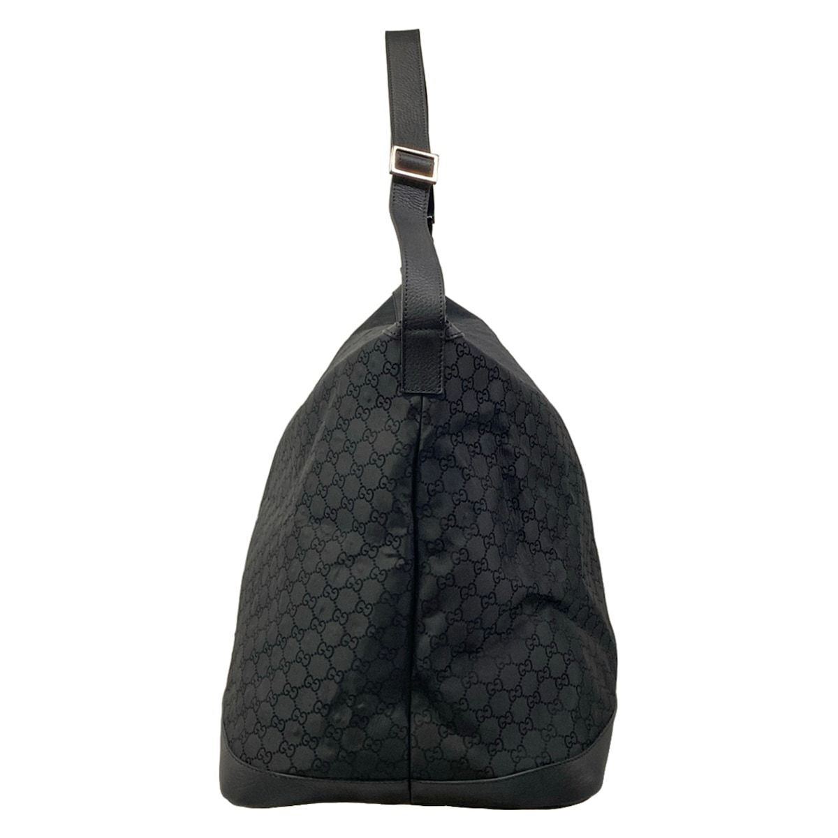 Gucci Boston Bag GG Pattern Black Leather — view 4