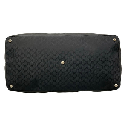 Gucci Boston Bag GG Pattern Black Leather — view 5