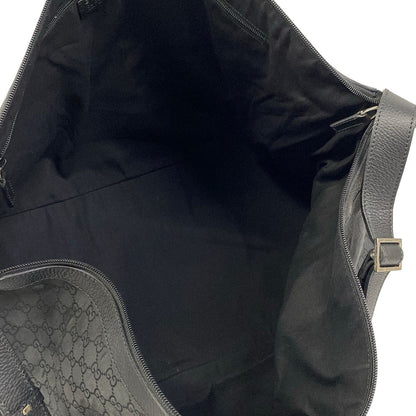 Gucci Boston Bag GG Pattern Black Leather — view 8