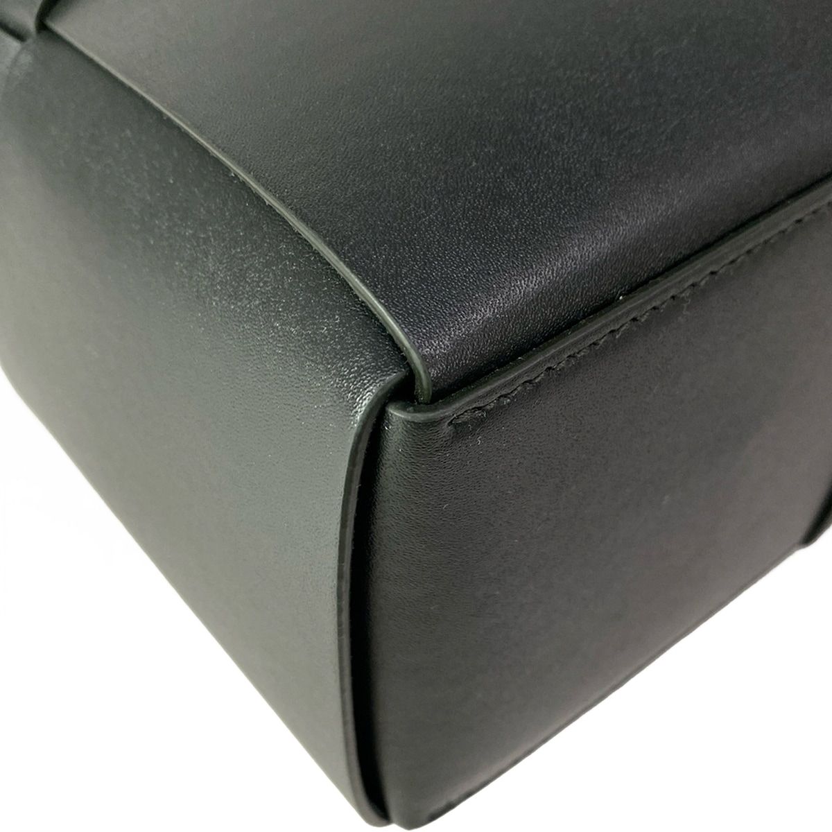 Bottega Veneta Tote Arco Dark Green Leather — view 6