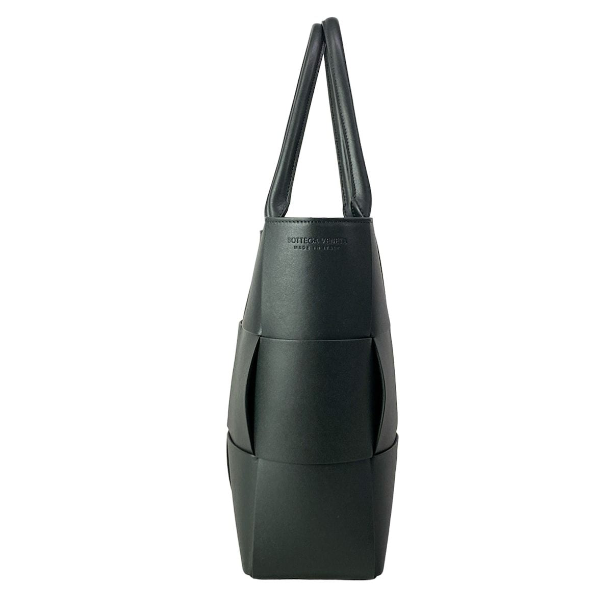 Bottega Veneta Tote Arco Dark Green Leather — view 4