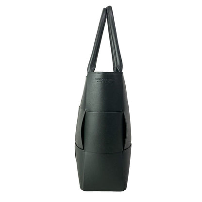 Bottega Veneta Tote Arco Dark Green Leather — view 4