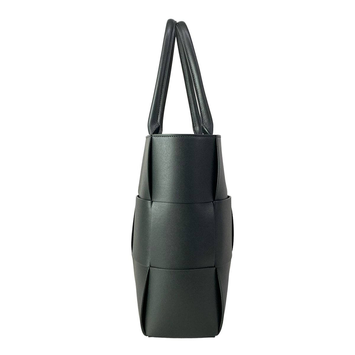 Bottega Veneta Tote Arco Dark Green Leather — view 2