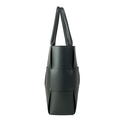 Bottega Veneta Tote Arco Dark Green Leather — view 2