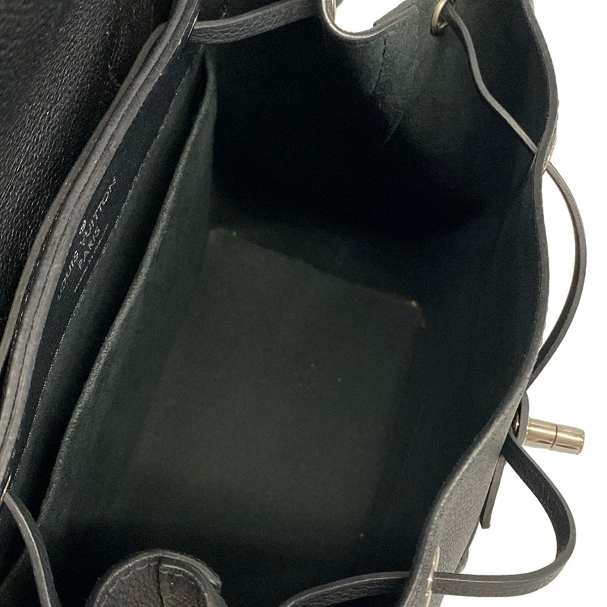Louis Vuitton Backpack Lockme Noir Leather — view 7