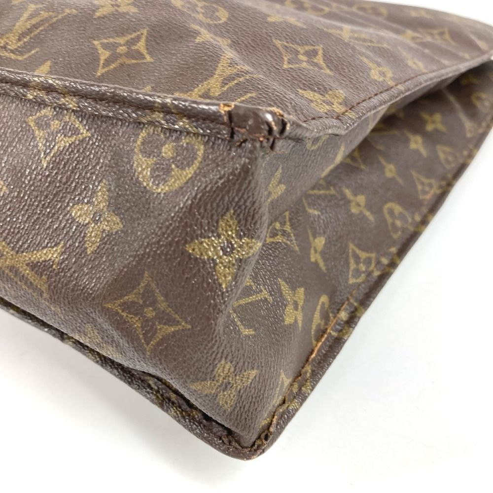 Louis Vuitton Handbag Sac Plat Monogram Canvas Brown — view 7