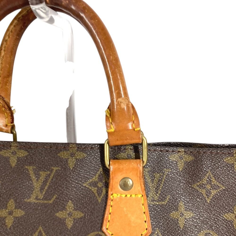 Louis Vuitton Handbag Sac Plat Monogram Canvas Brown — view 3