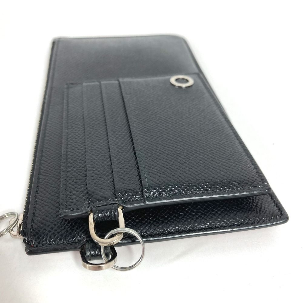 Bvlgari Coin Case &card Leather Black — view 6