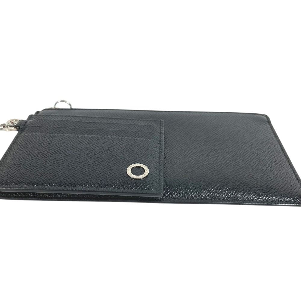 Bvlgari Coin Case &card Leather Black — view 2