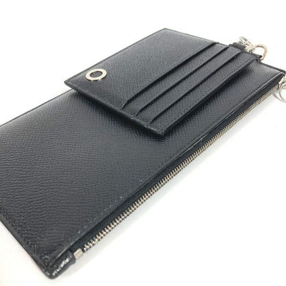 Bvlgari Coin Case &card Leather Black — view 4