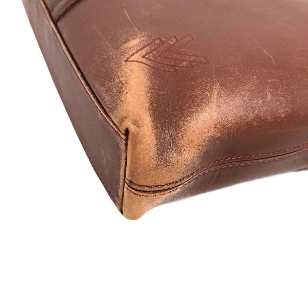 Louis Vuitton Tote Porte Documents Voyage Pdv Leather Brown — view 6