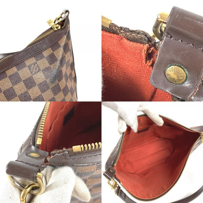 Louis Vuitton Shoulder Bag Illovo Damier Canvas Ebene Brown — view 8